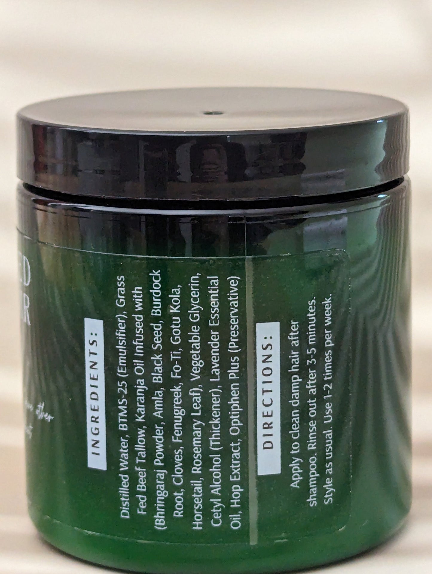 Herb Infused Tallow Hair Mask