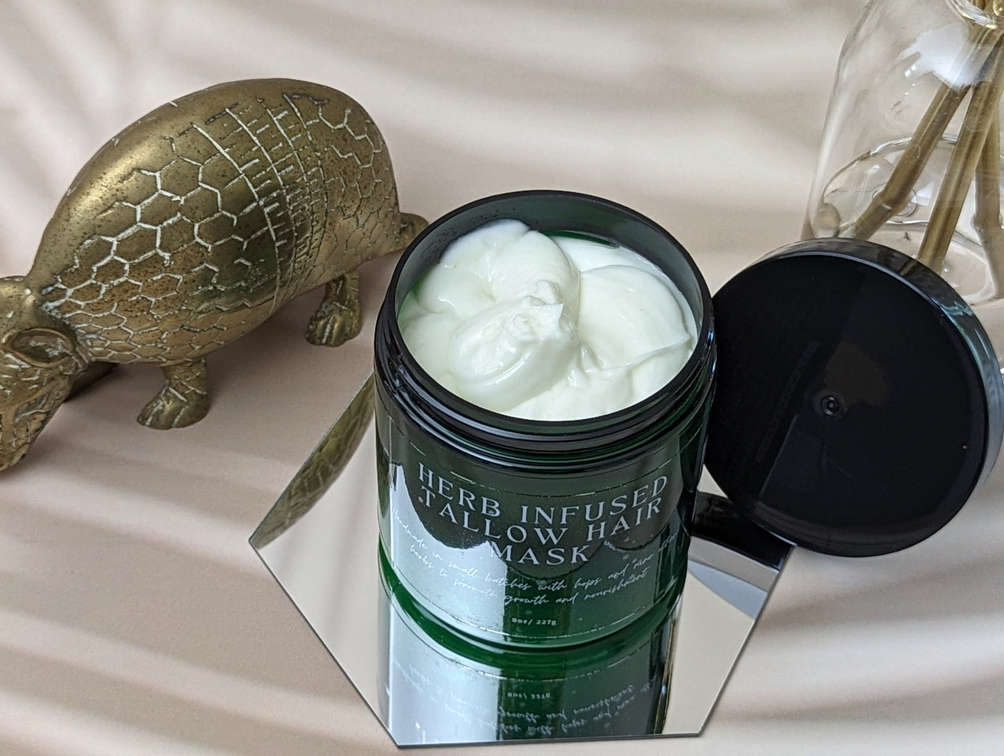 Herb Infused Tallow Hair Mask