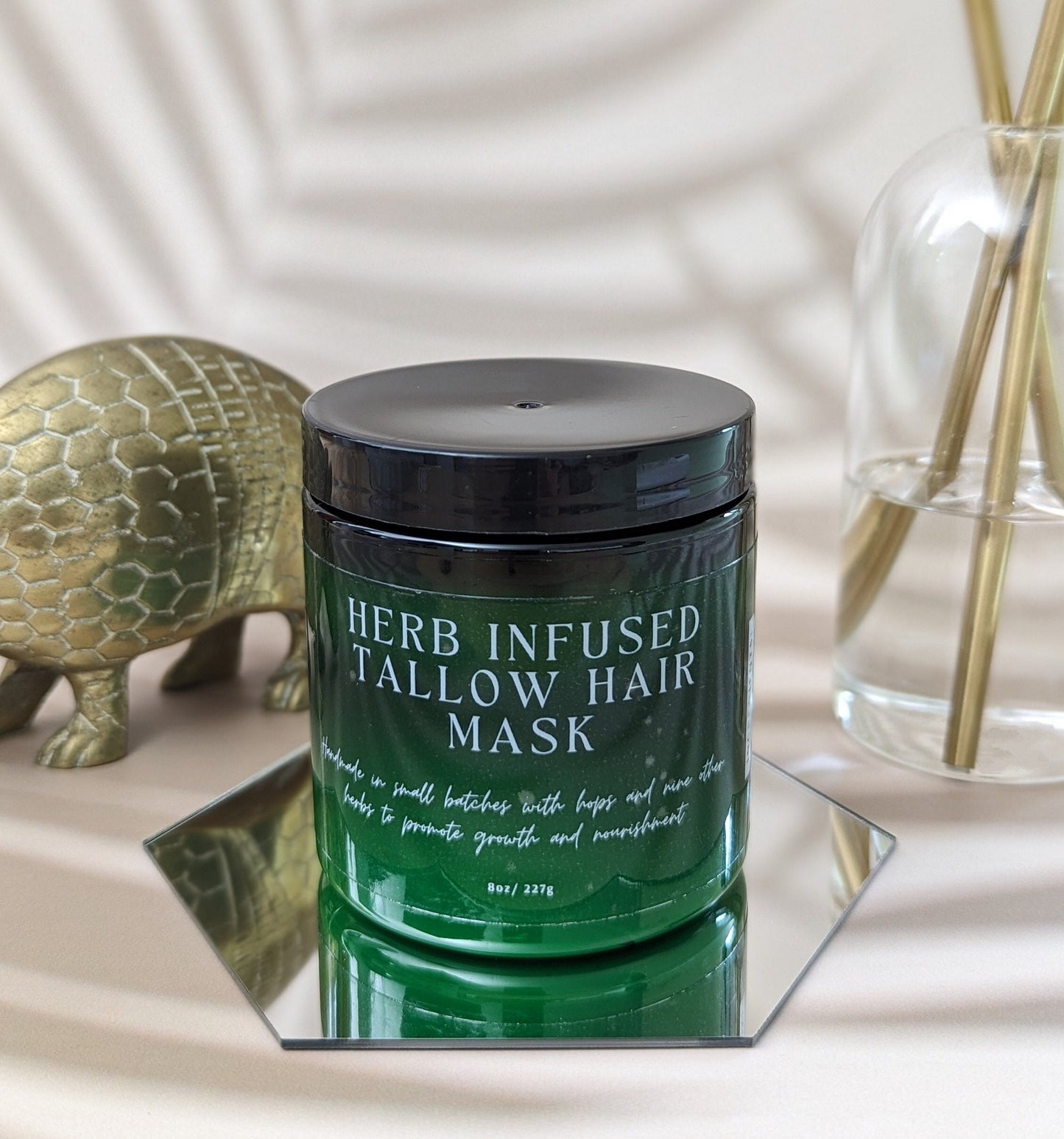 Herb Infused Tallow Hair Mask